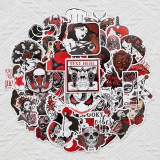 Gameloot Aufkleber mit Gothic-Motiven - 50 Stk  