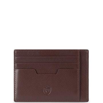 Porte-cartes RFID en cuir véritable cuir nappa