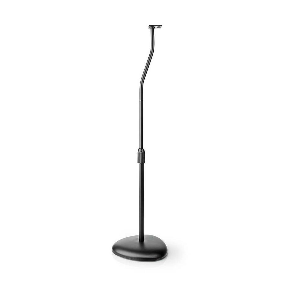 Nedis  Support de haut-parleur | Compatible avec : Universel | Sol | 4,5 kg | Hauteur réglable | ABS / Acier | Noir 