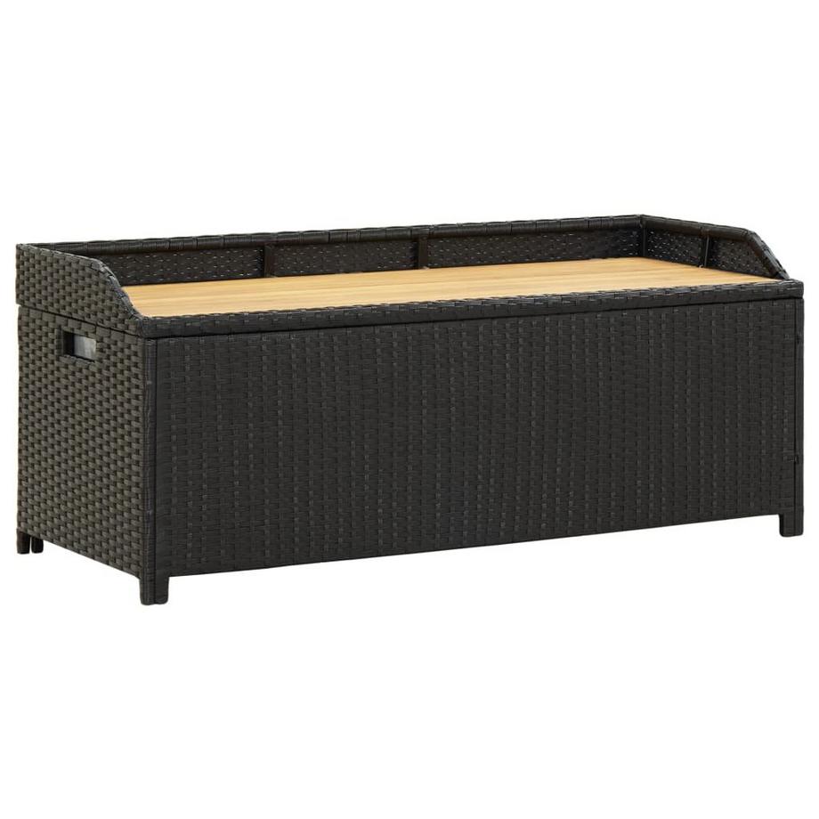 Aufbewahrungsbank poly-rattan