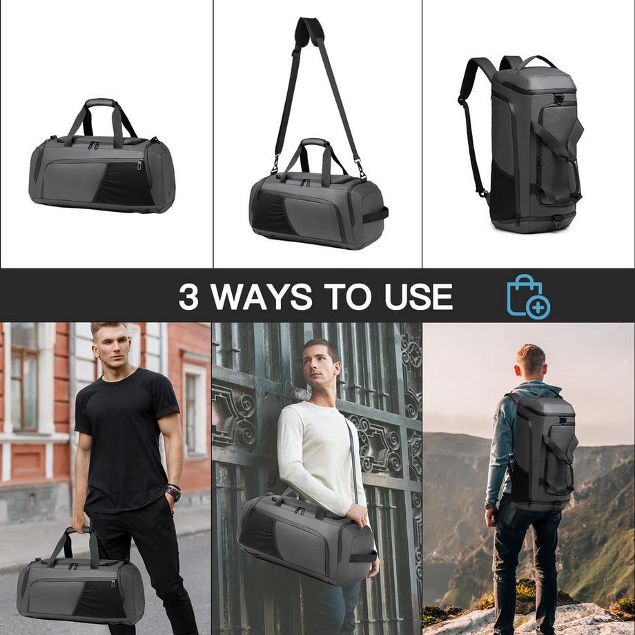 Only-bags.store Sac de sport avec compartiment à chaussures  