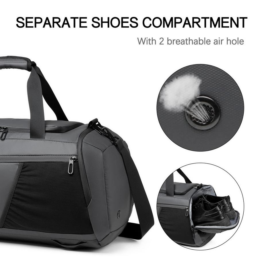 Only-bags.store Sac de sport avec compartiment à chaussures  