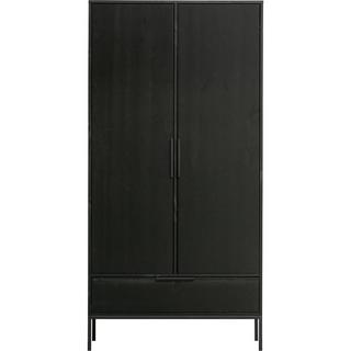 mutoni Armoire bois Adam pin noir (FSC)  