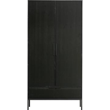 Armoire bois Adam pin noir (FSC)