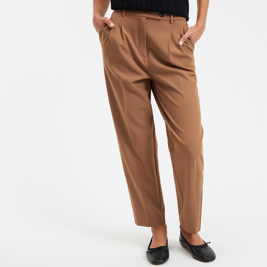 La Redoute Collections Slim Hose Bundfalten  