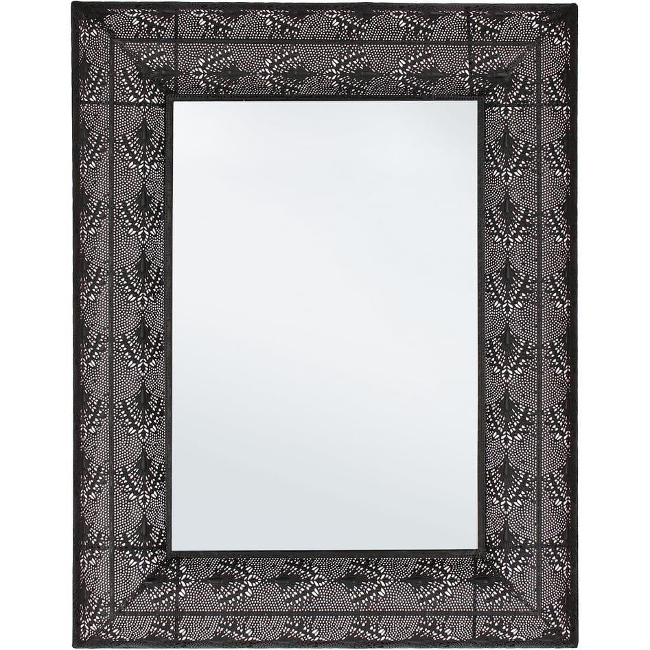 mutoni Miroir Larjam noir 70x90  