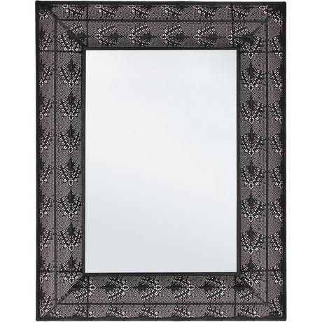 mutoni Miroir Larjam noir 70x90  