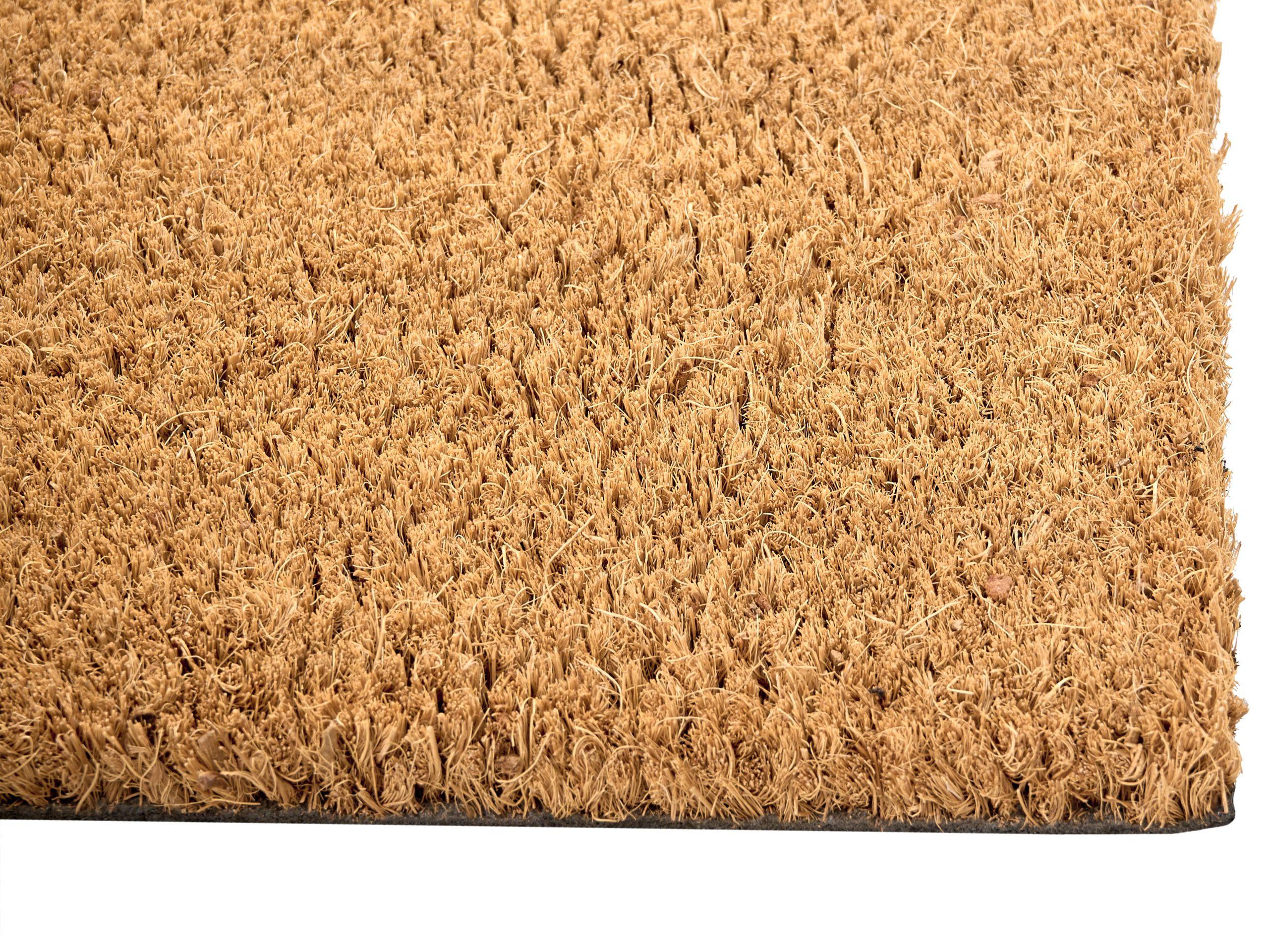 Beliani Fussmatte aus Kokosfasern Klassisch CALIBATO  