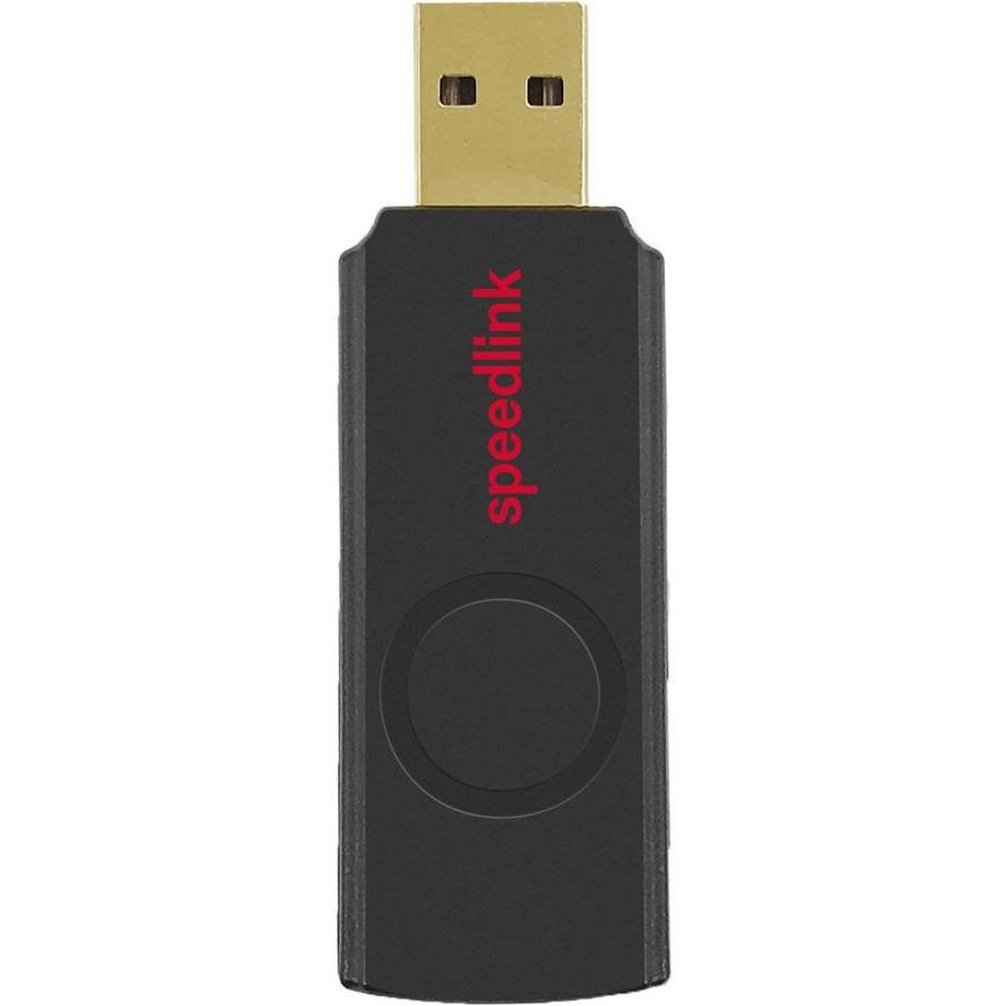 SPEEDLINK  RAIT Gamepad - Wireless - for PC/PS3/Switch, rubber-black 