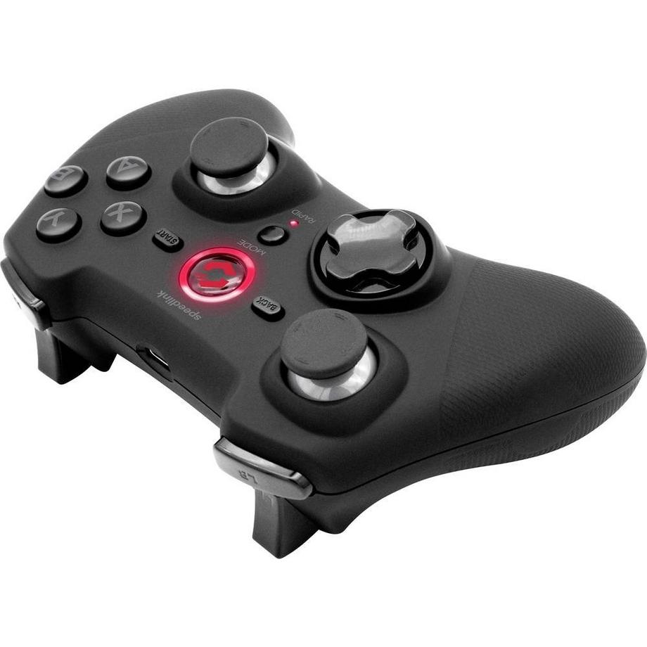 SPEEDLINK  RAIT Gamepad - Wireless - for PC/PS3/Switch, rubber-black 