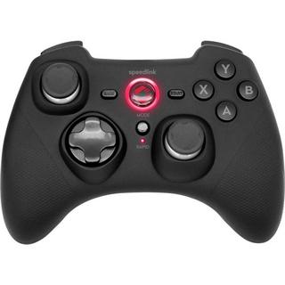 SPEEDLINK  RAIT Gamepad - Wireless - for PC/PS3/Switch, rubber-black 