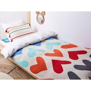 Beliani KOHAT Couverture Coton Moderne  