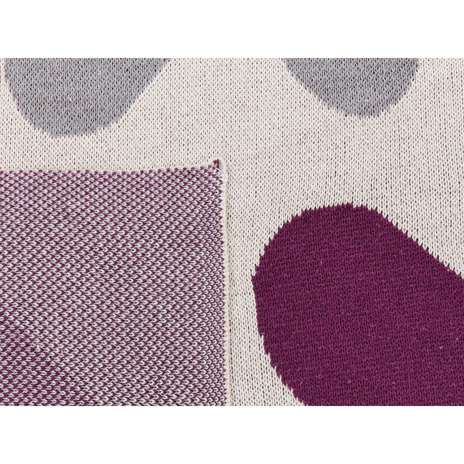 Beliani KOHAT Moderne Baumwoll Kuscheldecke  