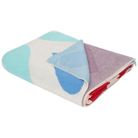 Beliani KOHAT Couverture Coton Moderne  