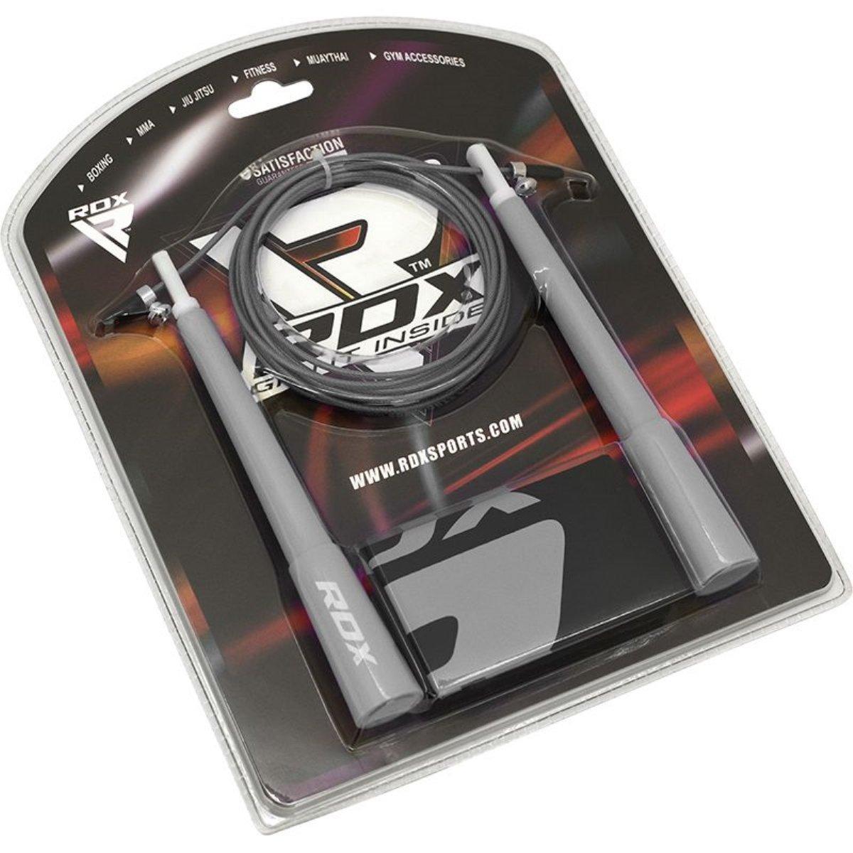 RDX SPORTS  RDX C8 Verstellbar Springseil mit PVC Ummantelung 