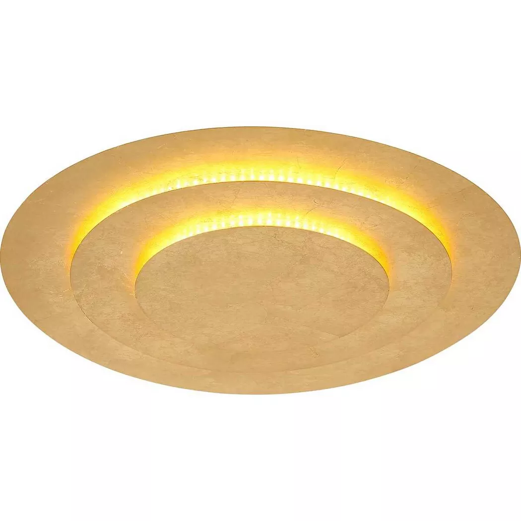mutoni light – Deckenleuchte Auroria Metall gold LED 49, One Size