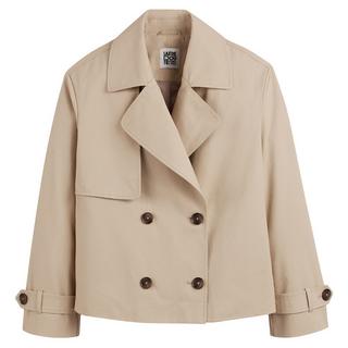 La Redoute Collections  Kurzer Trenchcoat mit Knopfverschluss 