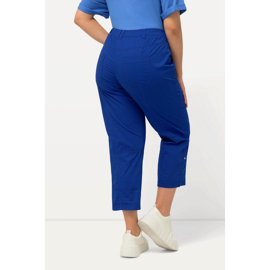 Ulla Popken 7/8 Cargohose Krempelriegel Komfortbund  