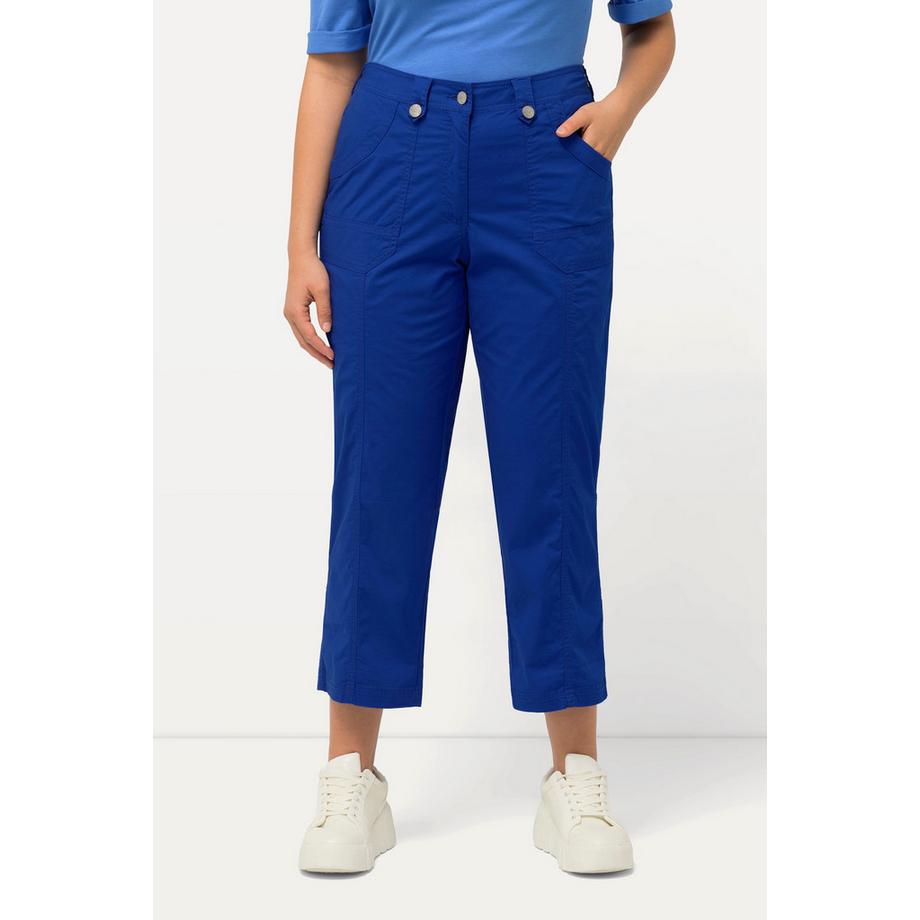 Ulla Popken 7/8 Cargohose Krempelriegel Komfortbund  