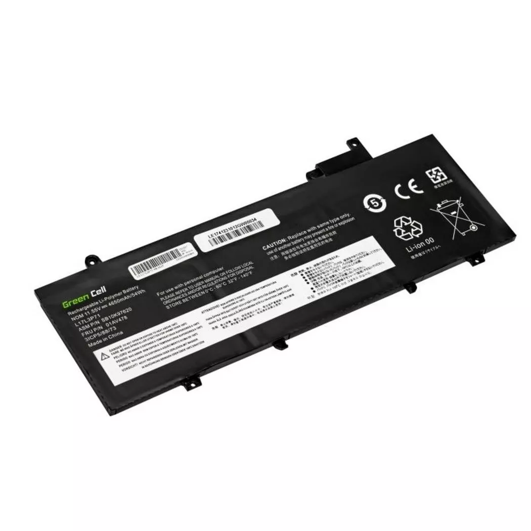 Green Cell GC-LE174 Laptop Battery 11.55V 4650mAh for Lenovo T480s
