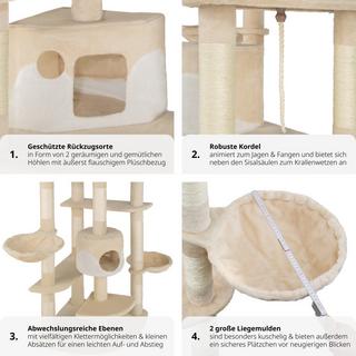 Tectake  Kratzbaum Fippi 201cm 