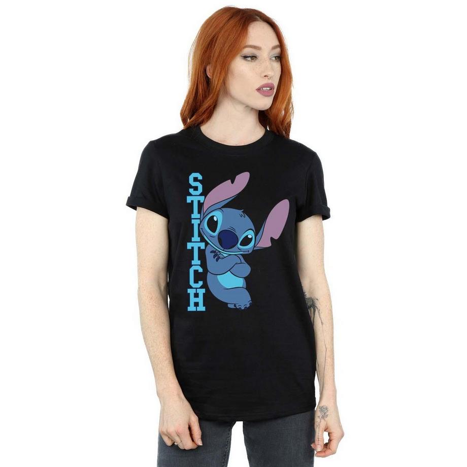 Disney Stitch T-Shirt Stampa Grafica  