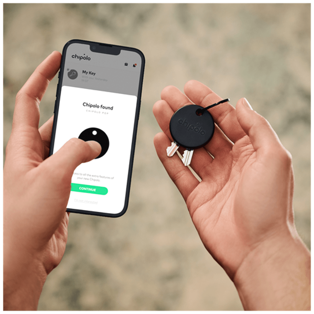 CHIPOLO POP Schwarz Item Finder  