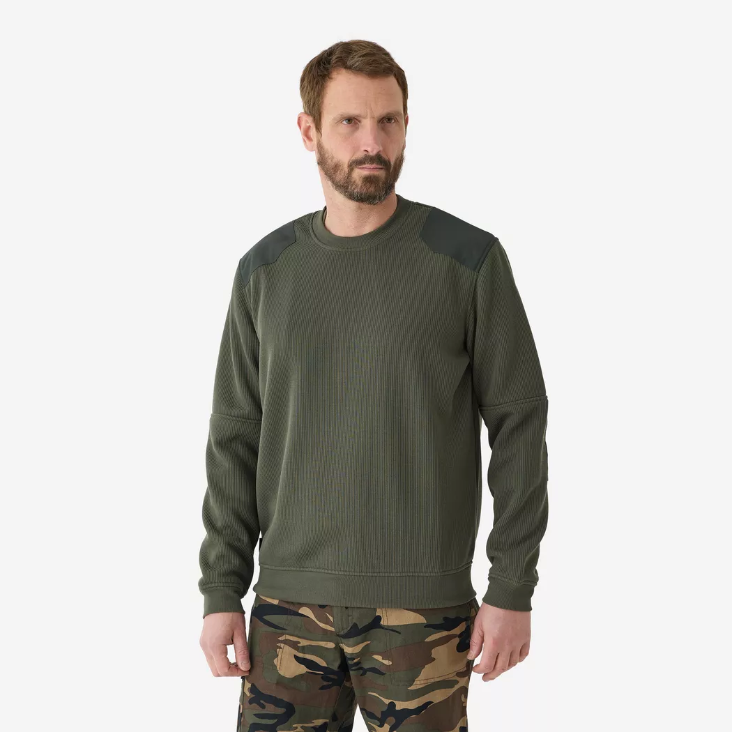 SOLOGNAC - Pullover  Rundhals synthetisch, für Herren, Multicolor, Größe M