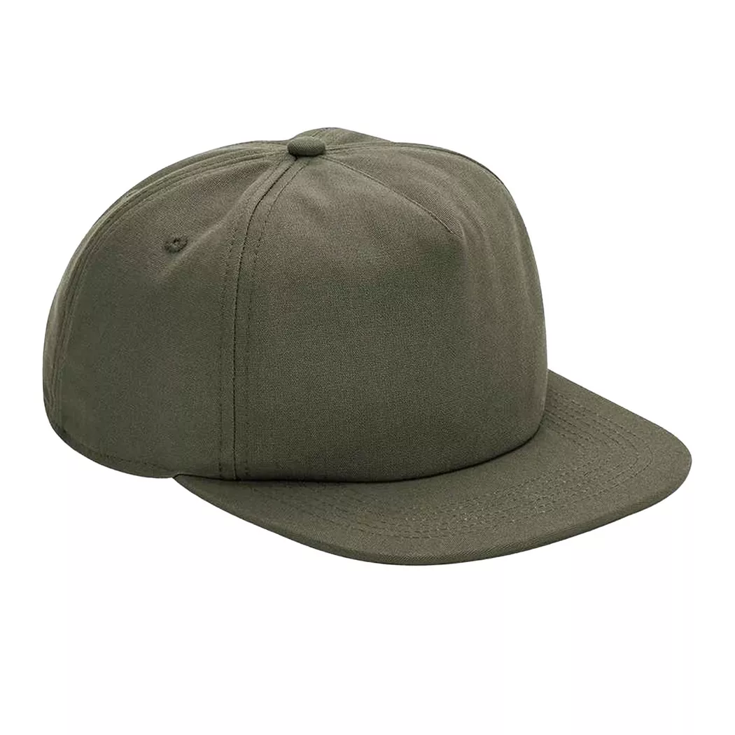 Beechfield - BaseballMütze 5 Segmente, für Herren, Olivegrün, One Size