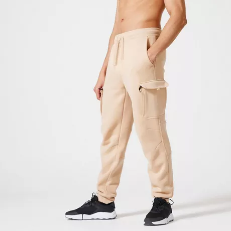 DOMYOS Pantalon jogging Fitness homme 520 Beige acheter en