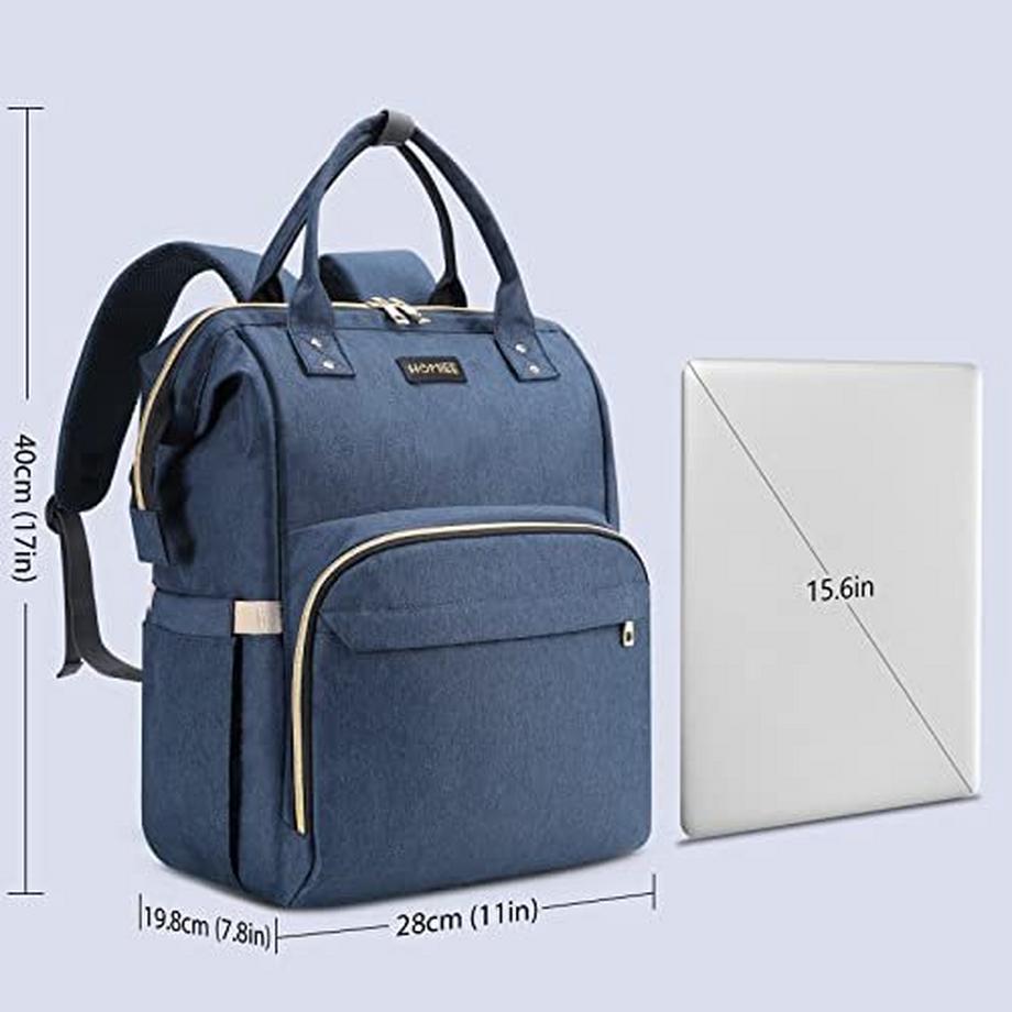 Only-bags.store Sac à dos polyvalent pour ordinateur portable 15.6 pouces  