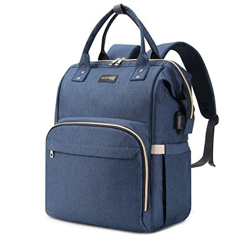 Sac à dos 15,6 pouces pour ordinateur portable polyvalent moderne étanche sac à dos de voyage sac à dos d'école sac à dos bagage à main avion Ryanair pour le travail voyage d'affaires randonnée