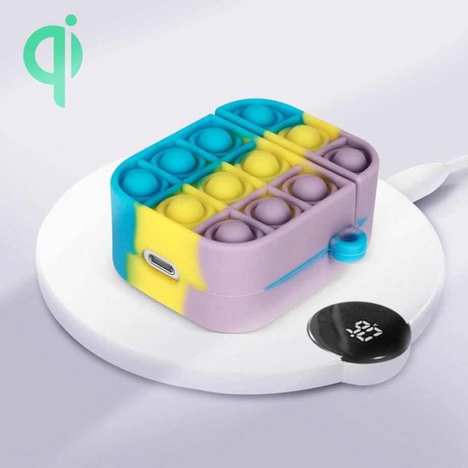 Avizar  Bubble Pop Hülle für die Apple AirPods 1 / 2 