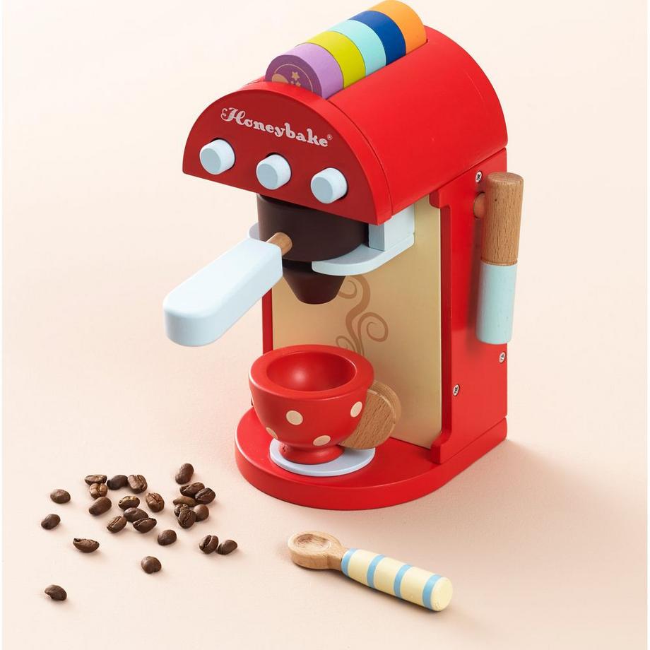 Le Toy Van  Honeybake Küchen-Rollenspiel Kaffeemaschine aus Holz 