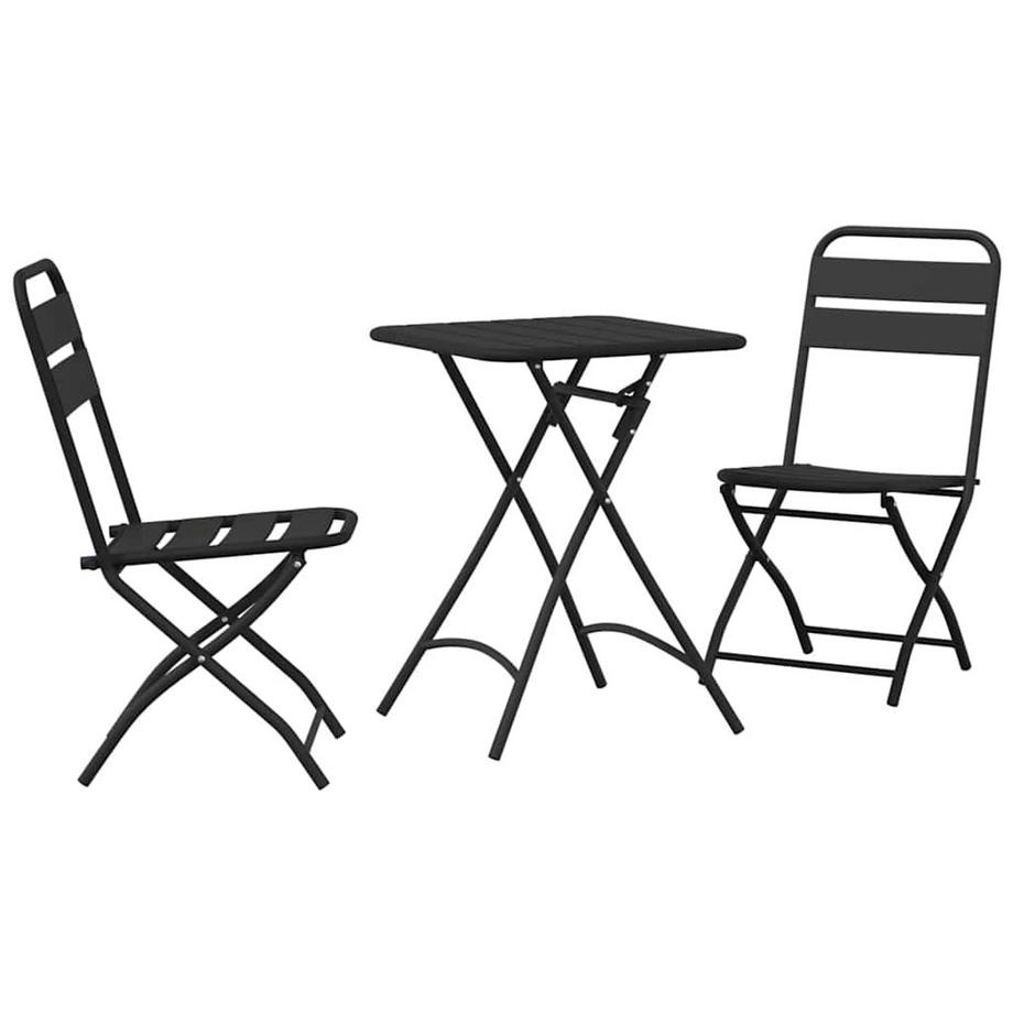 Set di Mobili da Esterno Acciaio