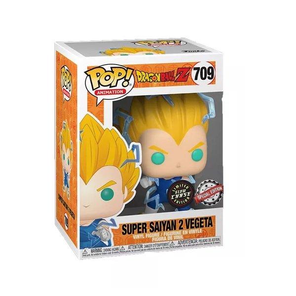 Funko  POP - Animation - Dragon Ball - 709 - Chase - Special Edition - Vegeta 