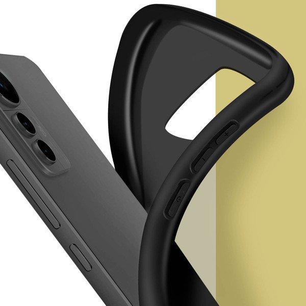 Avizar  Coque Xiaomi 12 Lite Silicone Noir 