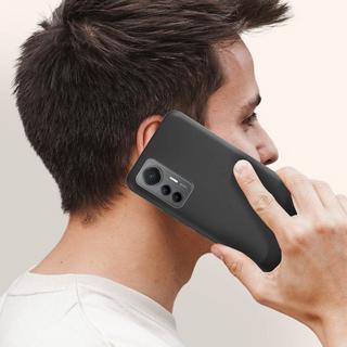 Avizar  Coque Xiaomi 12 Lite Silicone Noir 