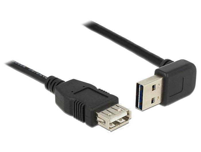 DeLock  1m, USB 2.0-A - USB 2.0-A cavo USB USB A Nero 