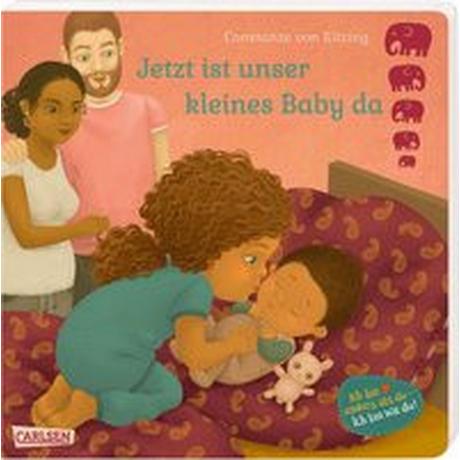 Jetzt ist unser kleines Baby da von Kitzing, Constanze; von Kitzing, Constanze (Illustrationen) Couverture rigide 