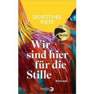 Wir sind hier für die Stille Riese, Dorothee Copertina rigida 