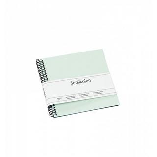 Semikolon 364020 (17 x 17 cm, Moos, 20 Schwarze Seiten)  