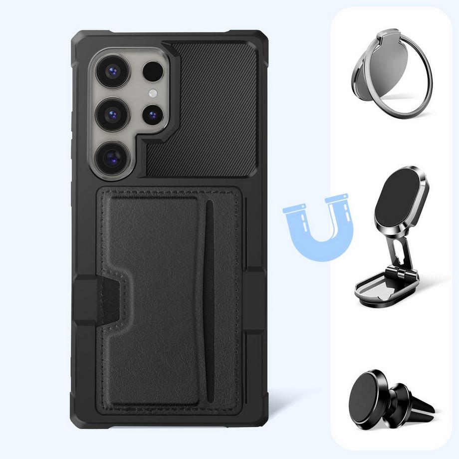 Avizar  Coque Galaxy S24 Ultra Antichoc Noir 