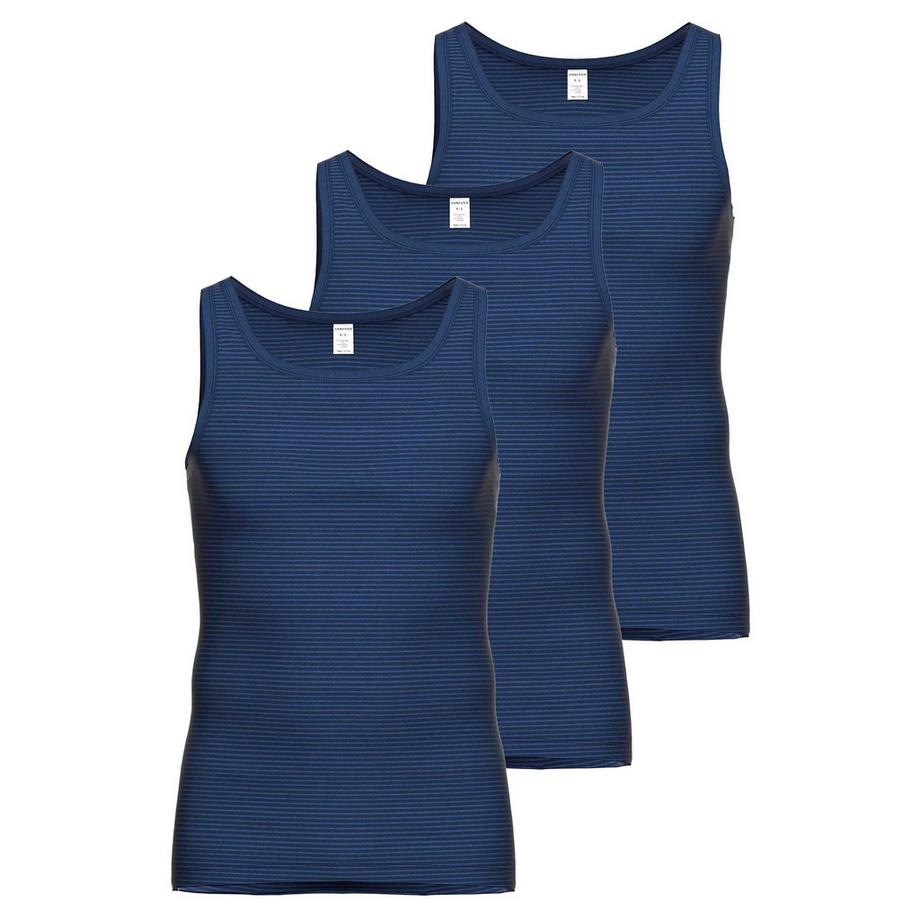 Unterhemd  3er Pack Bequem sitzend-Jeans Unterhemden 3P