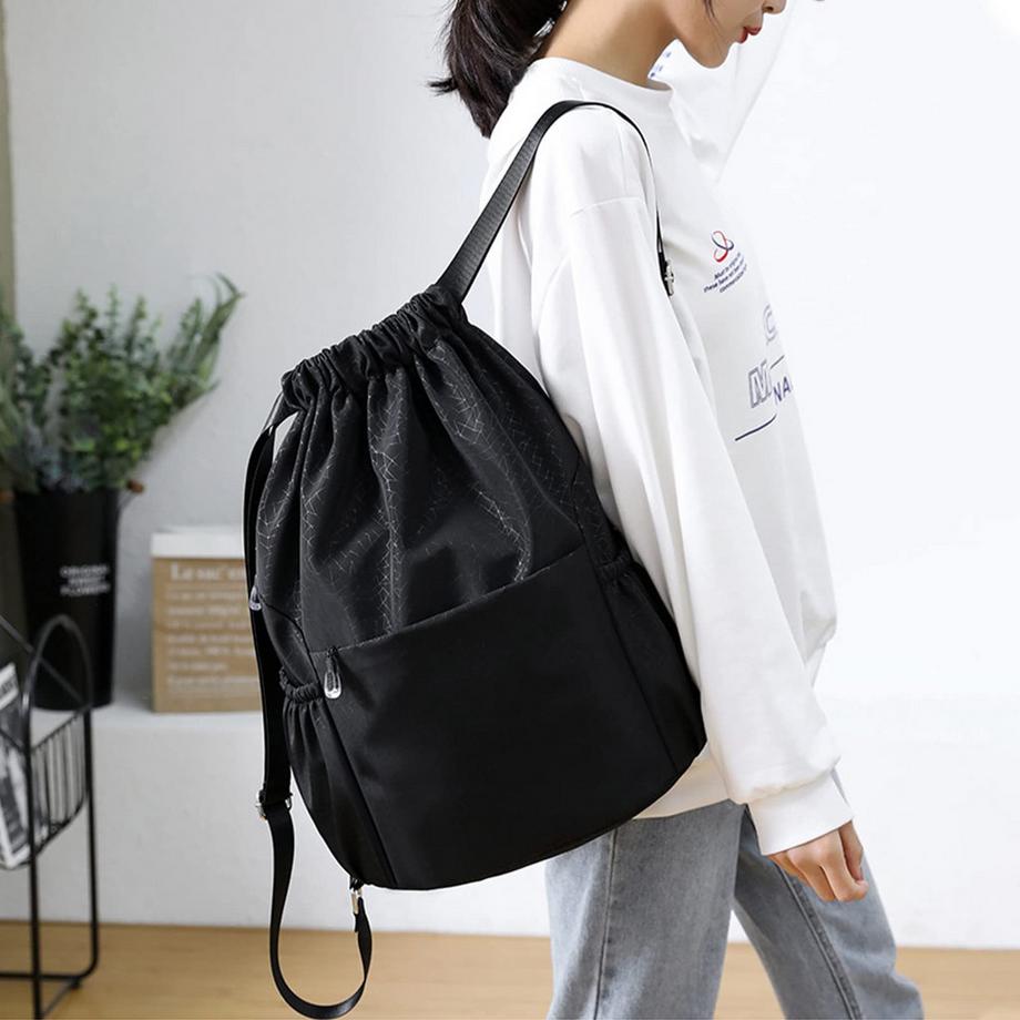 Only-bags.store  Sac de sport, sac étanche sac à dos unisexe sac de sport, sac de sport pour l'école, le voyage et l'extérieur 