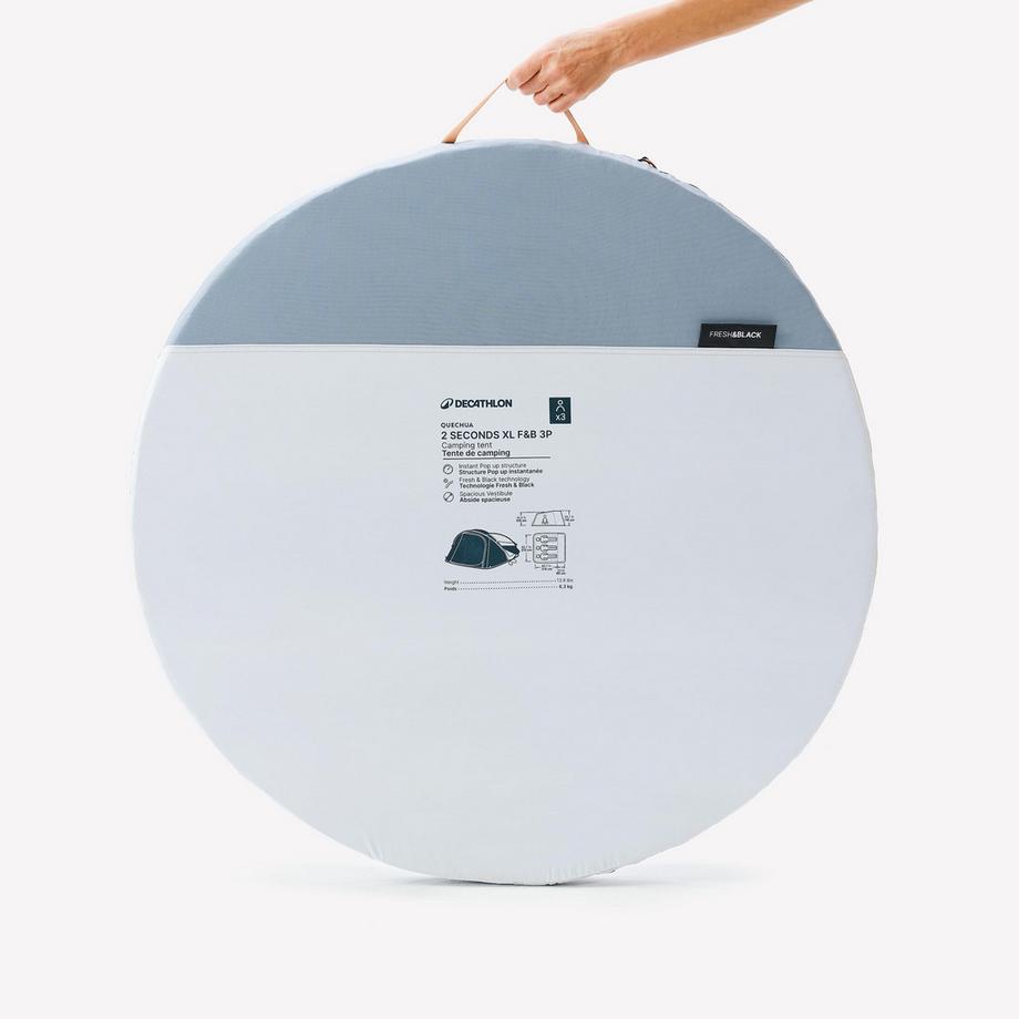 QUECHUA  Tenda 2 Seconds XL - 3 Persone 