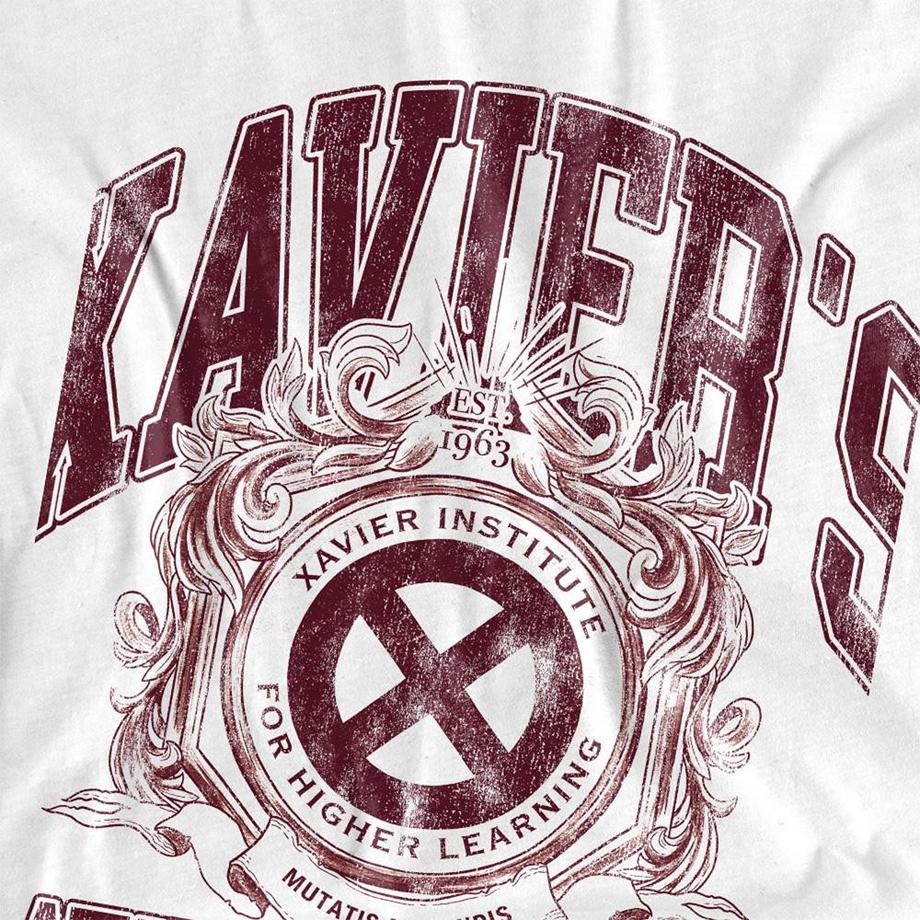 MARVEL X-Men Athletic Dept T-Shirt Maniche Lunghe  