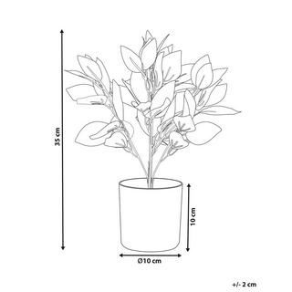 Beliani Pianta artificiale en Materiale sintetico Moderno TRADESCANTIA  