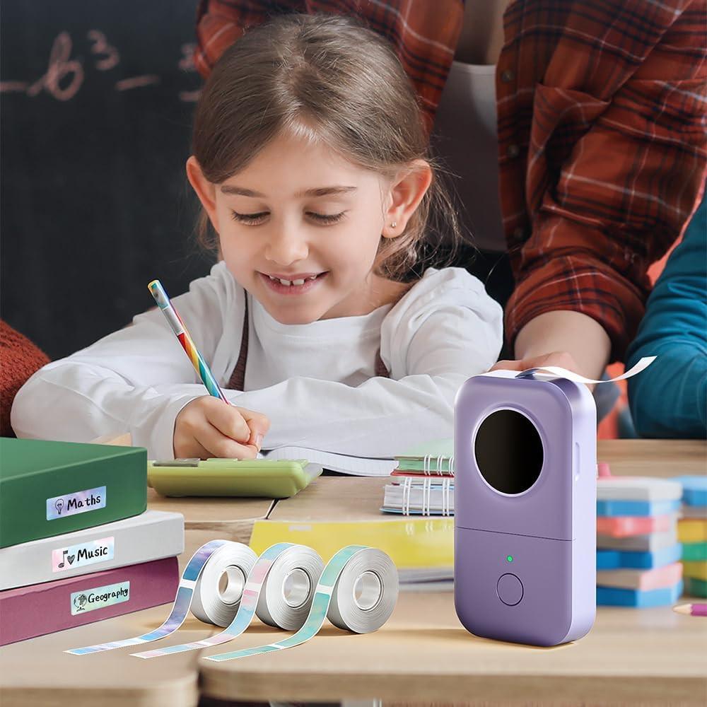 Phomemo  D30 Imprimante d'étiquettes Bluetooth portable pour la maison 