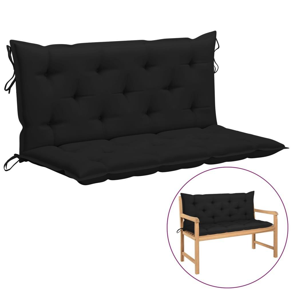 VidaXL Coussin de banc de jardin tissu  